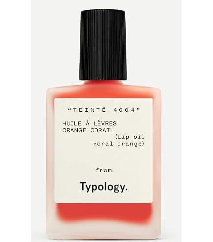 Amazon.com : Typology T40 Tinted Lip Oil Squalane 10% + Vitamin E
